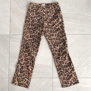 Miaou Leopard Print Pants